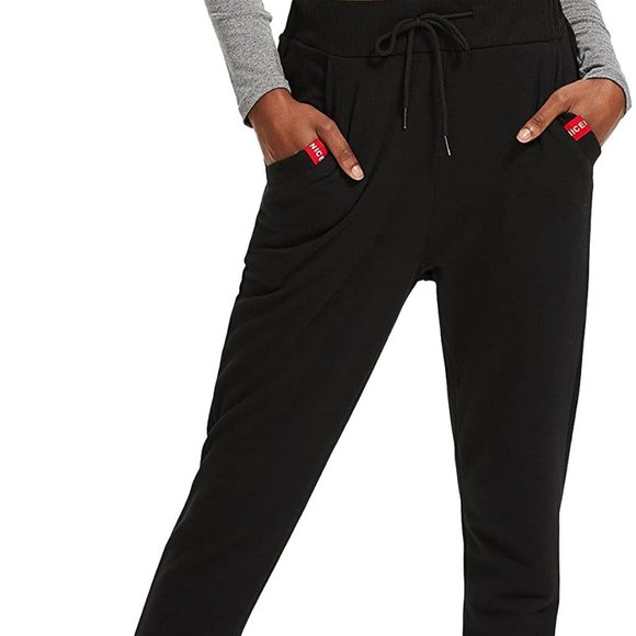 SweatyRocks Pants - Waist Long Workout Yoga Active Pant with Pocket